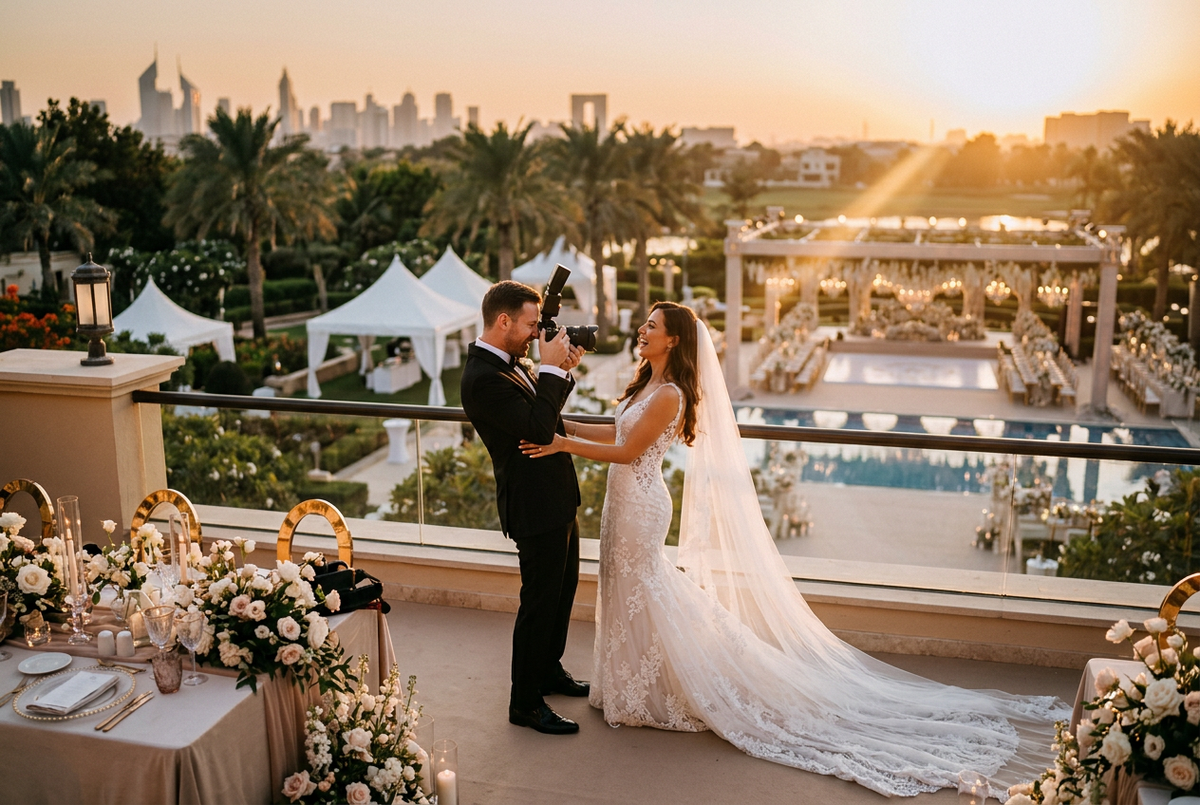 Professional wedding photography and videography